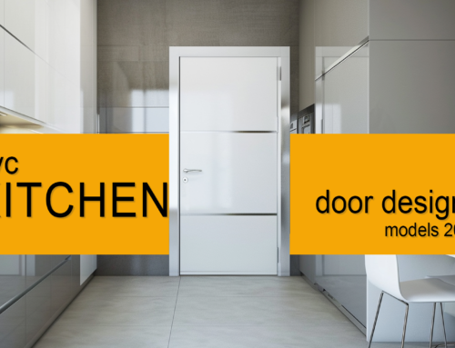 PVC kitchen door designs and models 2024