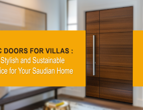PVC Doors for Villas : A Stylish and Sustainable Choice for Your Saudian Home