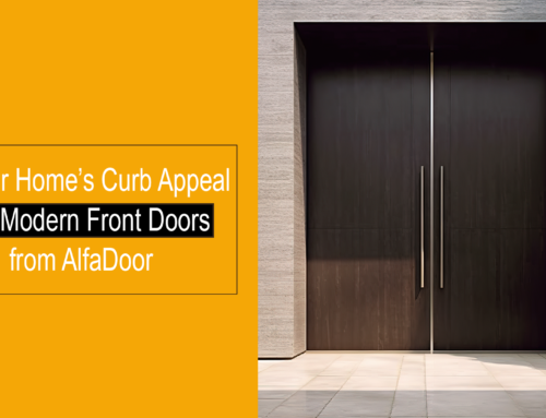 Up Your Home’s Curb Appeal with Modern Front Doors from AlfaDoor